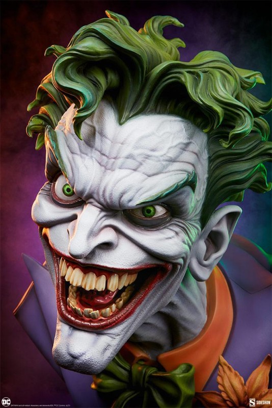 Sideshow Collectibles The Joker 1:1 Life-Size Bust 400354