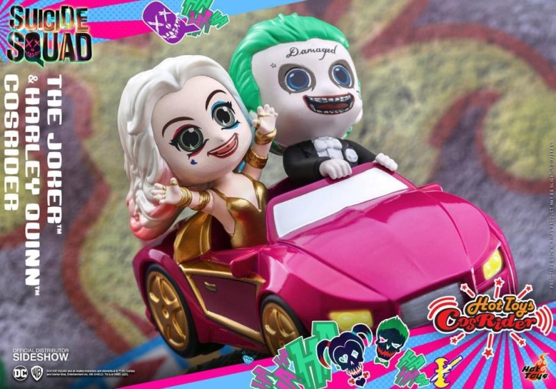 Hot Toys The Joker & Harley Quinn CosRider Collectible Figure Set