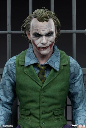 Sideshow Collectibles The Joker Exclusive Premium Format Figure 3007171 DC Comics / The Dark Knight ( TDK ) Heath Ledger - Thumbnail