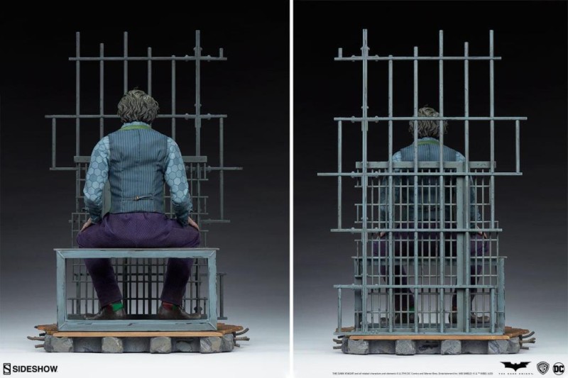 Sideshow Collectibles The Joker Exclusive Premium Format Figure 3007171 DC Comics / The Dark Knight ( TDK ) Heath Ledger