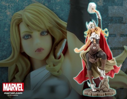 Kotobukiya Thor & Loki Bishoujo Statue Set - Thumbnail