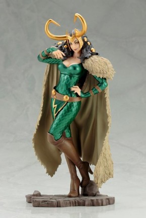 Kotobukiya Thor & Loki Bishoujo Statue Set - Thumbnail