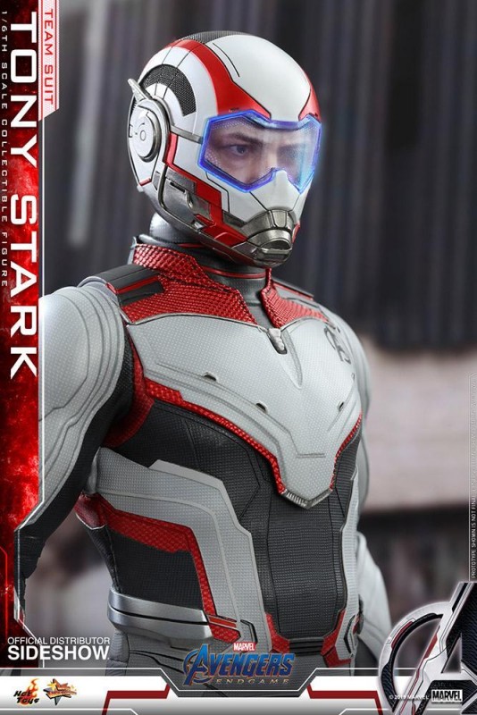 Hot Toys Tony Stark (Team Suit) Sixth Scale Figure 904726 MMS537