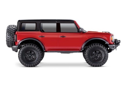 Traxxas TRX-4 1/10 Ford Bronco Scale & Trail Crawler Truck 2021 4X4 TQi Elektrikli Rc Model Araba Kırmızı - Thumbnail