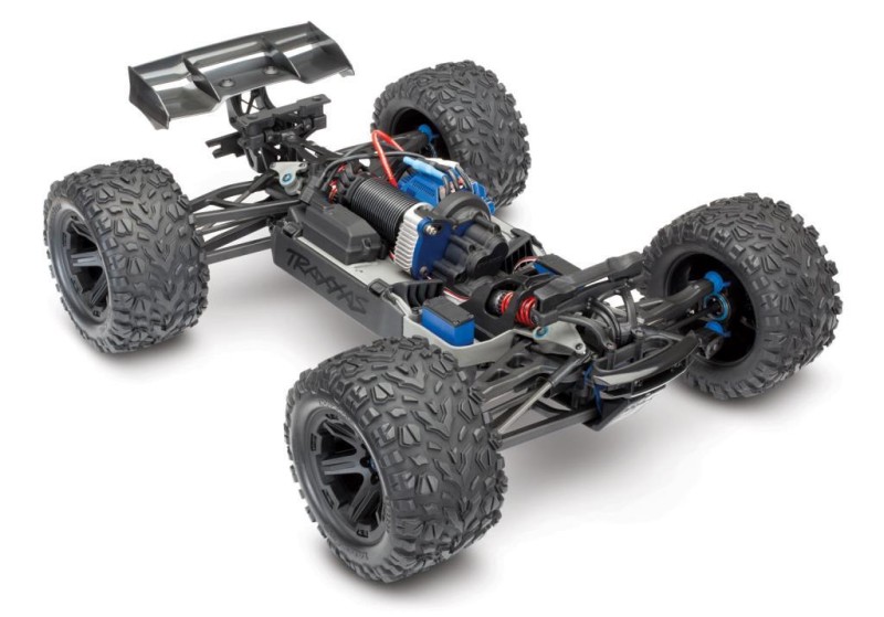 Traxxas E-Revo 2.0 4X4 VXL 6S 4WD Elektrikli Rc Model Araba Brushless RTR 1/10 TQi & TSM Turuncu