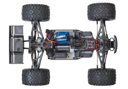 Traxxas E-Revo 2.0 4X4 VXL 6S 4WD Elektrikli Rc Model Araba Brushless RTR 1/10 TQi & TSM Turuncu - Thumbnail