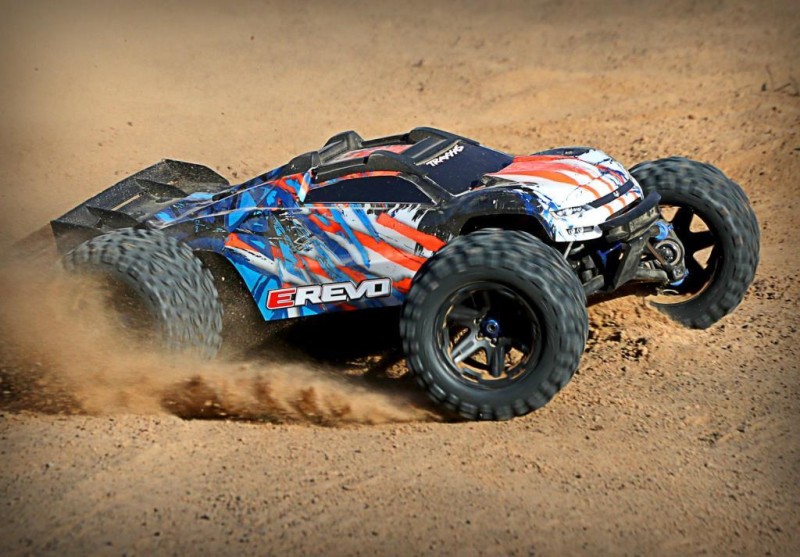 Traxxas E-Revo 2.0 4X4 VXL 6S 4WD Elektrikli Rc Model Araba Brushless RTR 1/10 TQi & TSM Turuncu