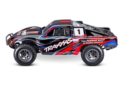 Traxxas 1/10 Slash 4x4 BL-2S 4X4 RTR 4WD Brushed Short Course 1/10 TQ Elektrikli Rc Model Araba Kırmızı ( Batarya ve Şarj Aleti Dahil ) - Thumbnail