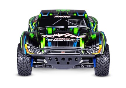 Traxxas 1/10 Slash 4x4 BL-2S 4X4 RTR 4WD Brushed Short Course 1/10 TQ Elektrikli Rc Model Araba Yeşil ( Batarya ve Şarj Aleti Dahil ) - Thumbnail