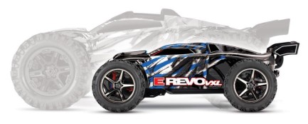 Traxxas E-Revo VXL 1/16 4WD Brushless RTR Truck Elektrikli Rc Model Araba TQi & TSM Mavi ( Batarya ve Şarj Aleti Dahil ) - Thumbnail