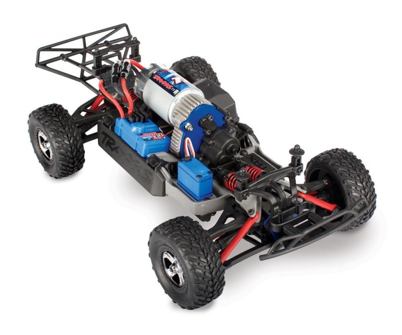 Traxxas Slash 4X4 1/16 4WD RTR Short Course Truck Mark Jenkins Edition TQ Elektrikli Rc Arazi Model Araba (Batarya ve Şarj Aleti Dahil )