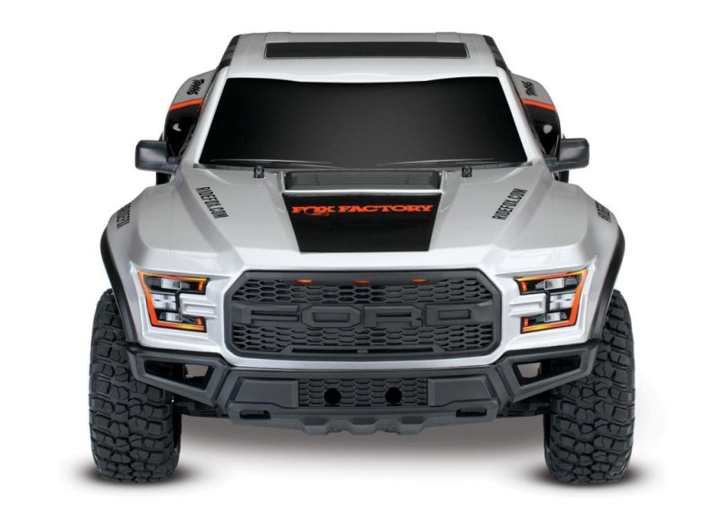 Traxxas 2017 Ford Raptor RTR Slash 1/10 2WD Truck & TQ Kumandalı Elektrikli Rc Model Araba Fox ( Batarya ve Şarj Aleti Dahildir )