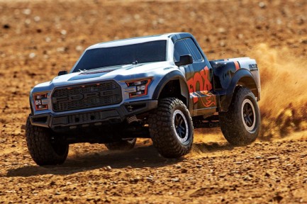 Traxxas 2017 Ford Raptor RTR Slash 1/10 2WD Truck & TQ Kumandalı Elektrikli Rc Model Araba Fox ( Batarya ve Şarj Aleti Dahildir ) - Thumbnail