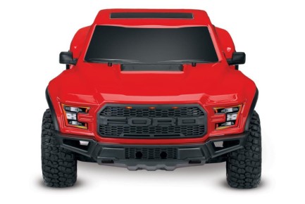 Traxxas 2017 Ford Raptor RTR Slash 1/10 2WD Truck & TQ Kumandalı Elektrikli Rc Model Araba Kırmızı ( Batarya ve Şarj Aleti Dahildir ) - Thumbnail