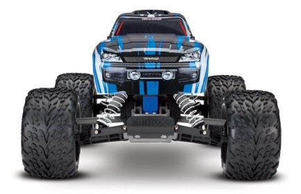 Traxxas Stampede 1/10 RTR Monster Truck Rc Model Araba 2WD w/XL-5 & TQ Kumanda 2.4Ghz Mavi (Batarya ve Şarj Aleti Dahildir) - Thumbnail