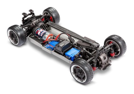 Traxxas 4-Tec 3.0 Factory Five 35 Hot Rod 1/10 RTR Touring Elektrikli Rc Model Araba & TQ Kumanda Kırmızı - Thumbnail