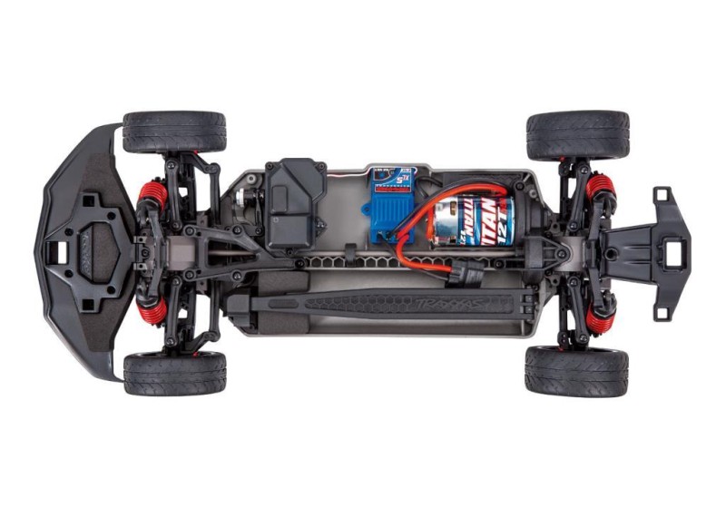 Traxxas 4-Tec 3.0 1/10 RTR Touring Car w/Corvette Stingray Body & TQ Kumandalı Elektrikli Rc Asfalt Model Araba Gümüş