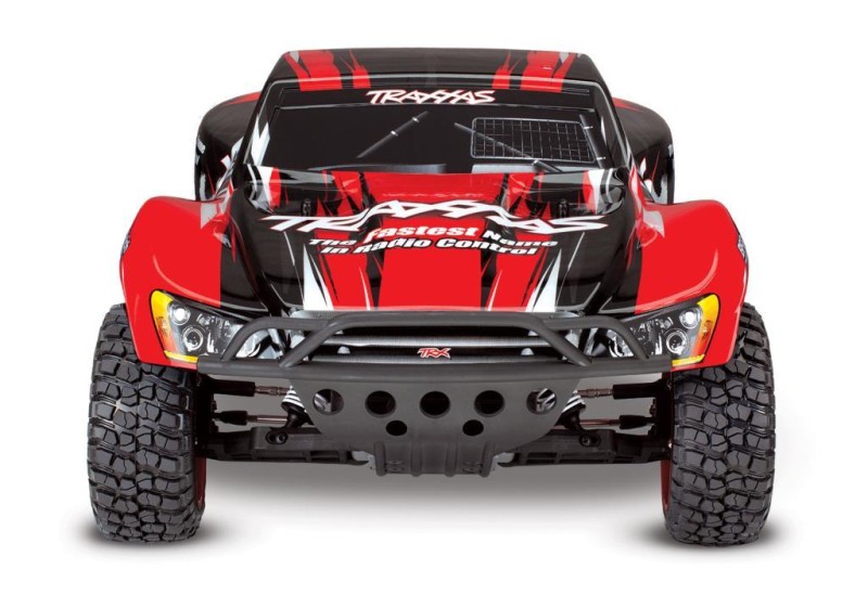 Traxxas Slash 1/10 RTR 2WD Short Course Truck Rc Elektrikli Model Araba & TQ Kumanda Kırmızı (Batarya ve Şarj Aleti Dahil)