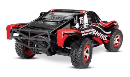 Traxxas Slash 1/10 RTR 2WD Short Course Truck Rc Elektrikli Model Araba & TQ Kumanda Kırmızı (Batarya ve Şarj Aleti Dahil) - Thumbnail