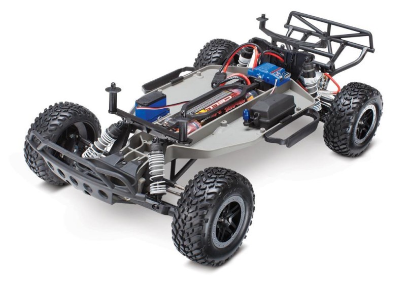 Traxxas Slash 1/10 RTR 2WD Short Course Truck Rc Elektrikli Model Araba & TQ Kumanda Kırmızı (Batarya ve Şarj Aleti Dahil)