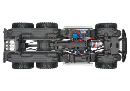 Traxxas TRX6 Mercedes-Benz G63 AMG 6X6 1/10 Trail Crawler Truck TQi Elektrikli Rc Model Araba Siyah - Thumbnail