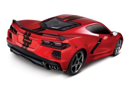 Traxxas 4-Tec 3.0 1/10 RTR Touring Car w/Corvette Stingray Body & TQ Kumandalı Elektrikli Rc Asfalt Model Araba Kırmızı - Thumbnail