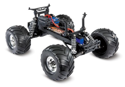 Traxxas Bigfoot No.1 Officially Licensed 2WD RTR 1/10 Monster Truck TQ Elektrikli Rc Model Araba Mavi (Batarya ve Şarj Aleti Dahil) - Thumbnail