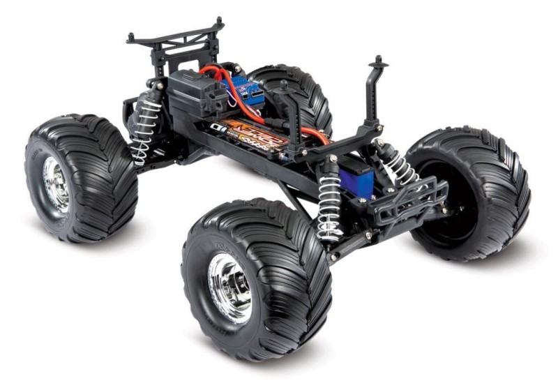 Traxxas Bigfoot No.1 Officially Licensed 2WD RTR 1/10 Monster Truck TQ Elektrikli Rc Model Araba Mavi (Batarya ve Şarj Aleti Dahil)