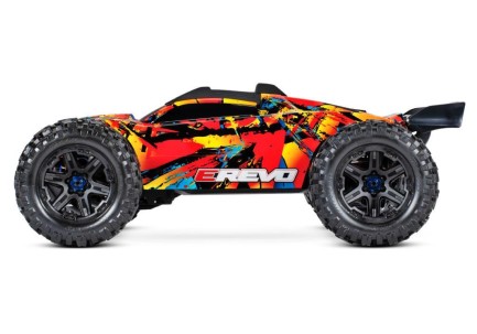 Traxxas E-Revo 2.0 4X4 VXL 6S 4WD Elektrikli Rc Model Araba Brushless RTR 1/10 TQi & TSM Solar Flare - Thumbnail