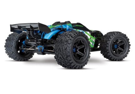 Traxxas E-Revo 2.0 4X4 VXL 6S 4WD Elektrikli Rc Model Araba Brushless RTR 1/10 TQi & TSM Yeşil - Thumbnail