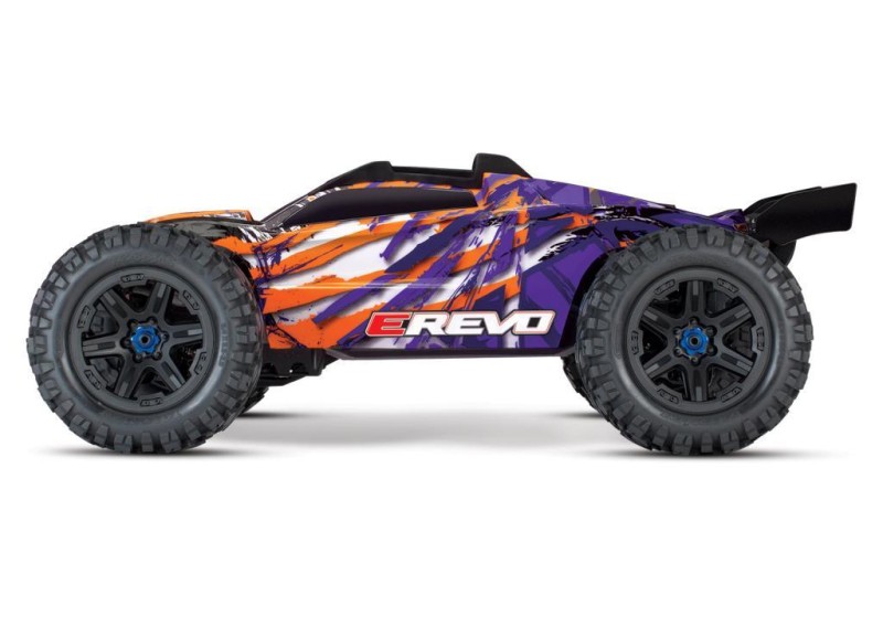 Traxxas E-Revo 2.0 4X4 VXL 6S 4WD Elektrikli Rc Model Araba Brushless RTR 1/10 TQi & TSM Mor