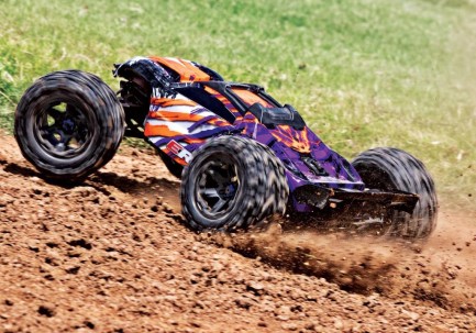 Traxxas E-Revo 2.0 4X4 VXL 6S 4WD Elektrikli Rc Model Araba Brushless RTR 1/10 TQi & TSM Mor - Thumbnail