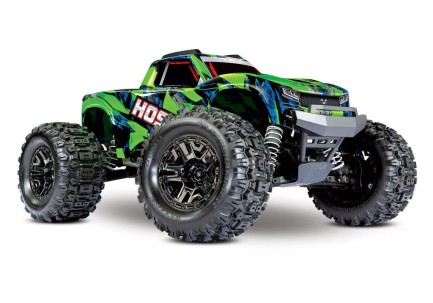 Traxxas Hoss 4X4 VXL 3S 4WD Brushless RTR 1/10 TQi & TSM Elektrikli Rc Model Araba Yeşil - Thumbnail