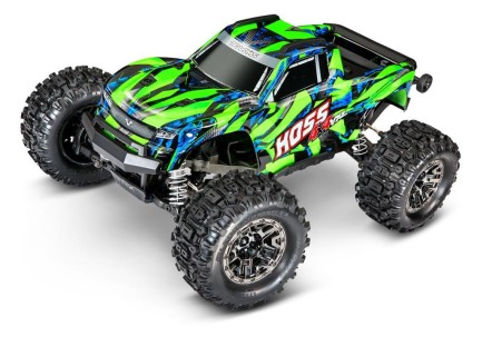 Traxxas Hoss 4X4 VXL 3S 4WD Brushless RTR 1/10 TQi & TSM Elektrikli Rc Model Araba Yeşil - Thumbnail