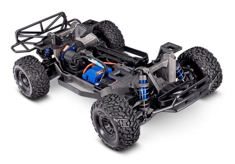 Traxxas Maxx Slash 6S 1/10 RTR 4X4 Brushless Short Course Truck w/TQi 2.4GHz Elektrikli Uzaktan Kumandalı Rc Model Araba & Link Module Kırmızı