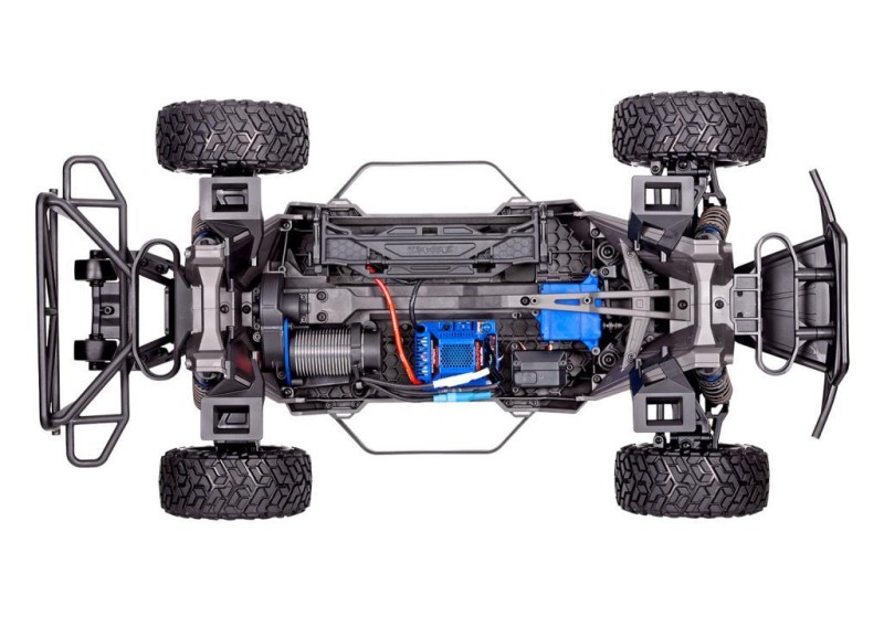 Traxxas Maxx Slash 6S 1/10 RTR 4X4 Brushless Short Course Truck w/TQi 2.4GHz Elektrikli Uzaktan Kumandalı Rc Model Araba & Link Module Kırmızı