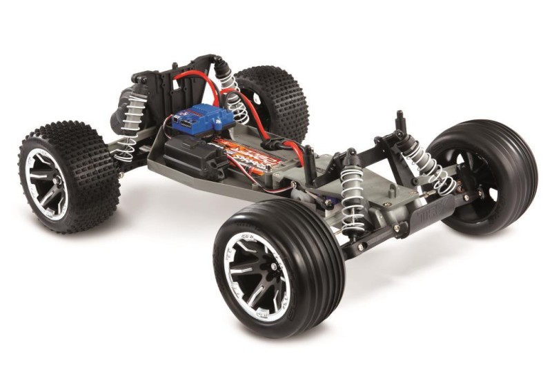 Traxxas Rustler 1/10 RTR Stadium Truck 2WD XL-5 ESC & TQ 2.4Ghz Elektrikli Rc Model Araba Kırmızı ( Batarya ve Şarj Aleti Dahil ) Yeni Versiyon