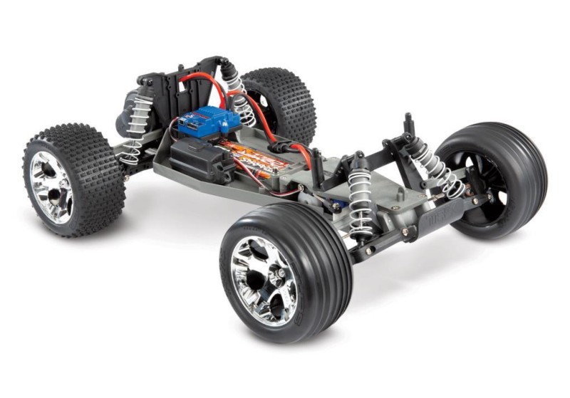 Traxxas Rustler 1/10 RTR Stadium Truck 2WD XL-5 ESC & TQ Elektrikli Rc Model Araba Mavi ( Batarya ve Şarj Aleti Dahil )