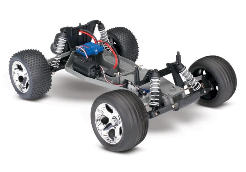 Traxxas Rustler 1/10 RTR Stadium Truck 2WD XL-5 ESC & TQ Elektrikli Rc Model Araba ( Batarya ve Şarj Aleti Dahil )