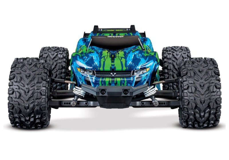 Traxxas Rustler 4X4 VXL Brushless RTR 1/10 TQi & TSM Elektrikli Rc Model Araba Yeşil