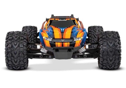 Traxxas Rustler 4X4 VXL Brushless RTR 1/10 TQi & TSM Elektrikli Rc Model Araba Turuncu - Thumbnail