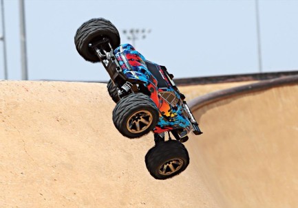 Traxxas Rustler 4X4 VXL Brushless RTR 1/10 TQi & TSM Elektrikli Rc Model Araba Turuncu - Thumbnail