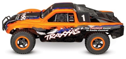 Traxxas Slash 4X4 VXL Short Course Brushless RTR 1/10 TQi & TSM Elektrikli Rc Model Araba Turuncu - Thumbnail