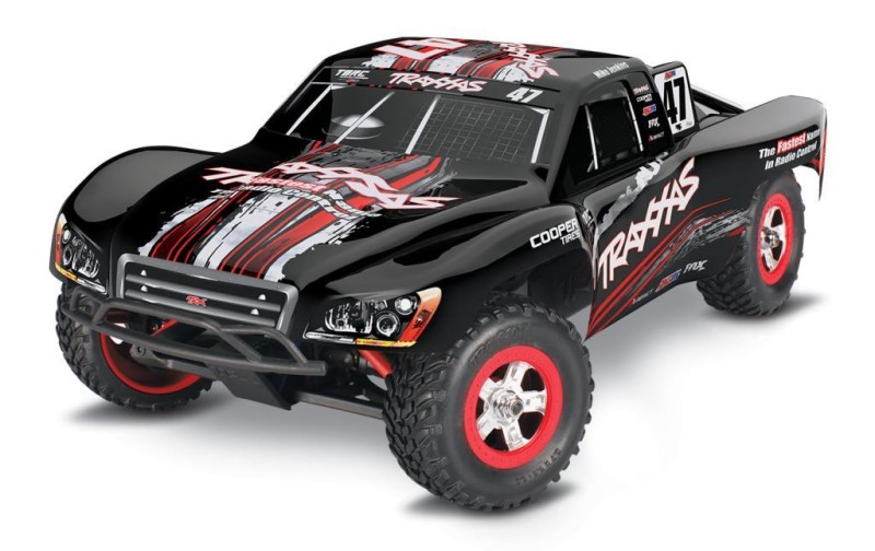 Traxxas Slash 4X4 1/16 4WD RTR Short Course Truck Mike Jenkins Edition TQ Elektrikli Rc Arazi Model Araba (Batarya ve Şarj Aleti Dahil )