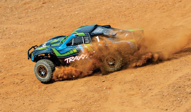 Traxxas Slash 4X4 VXL Ultimate Short Course RTR 1/10 TQi & TSM Elektrikli Rc Model Araba Yeşil