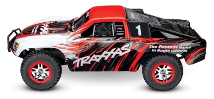 Traxxas Slash 4X4 VXL Short Course Brushless RTR 1/10 TQi & TSM Elektrikli Rc Model Araba Kırmızı - Thumbnail