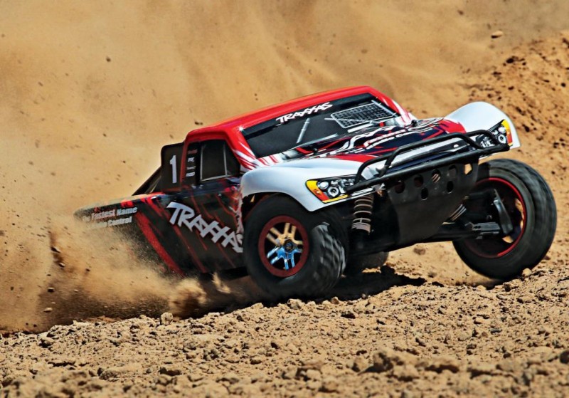 Traxxas Slash 4X4 VXL Short Course Brushless RTR 1/10 TQi & TSM Elektrikli Rc Model Araba Kırmızı