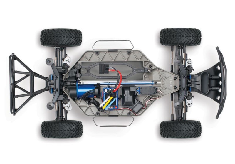 Traxxas Slash 4X4 VXL Short Course Brushless RTR 1/10 TQi & TSM Elektrikli Rc Model Araba Mavi