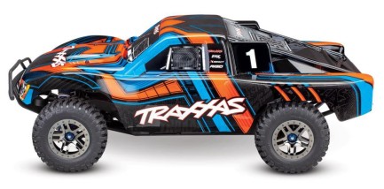 Traxxas Slash 4X4 VXL Ultimate Short Course RTR 1/10 TQi & TSM Elektrikli Rc Model Araba Turuncu - Thumbnail