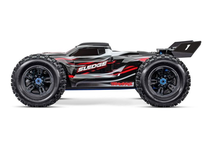 Traxxas Sledge 1/8 4X4 VXL 6S 4WD Elektrikli Rc Model Araba Brushless RTR TQi & TSM Kırmızı 